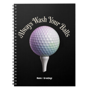 Carnet Toujours Laver Vos Balles Cadeau Drôle de Golf Spo