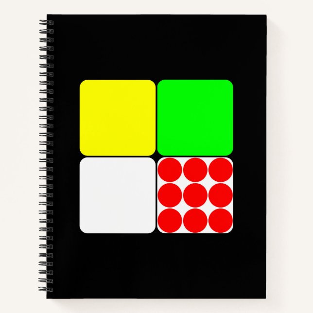 Carnet Tour de France Jerseys 3 Noirs (Devant)