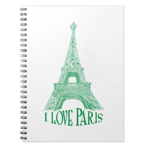 Carnet Tour Eiffel.Paris