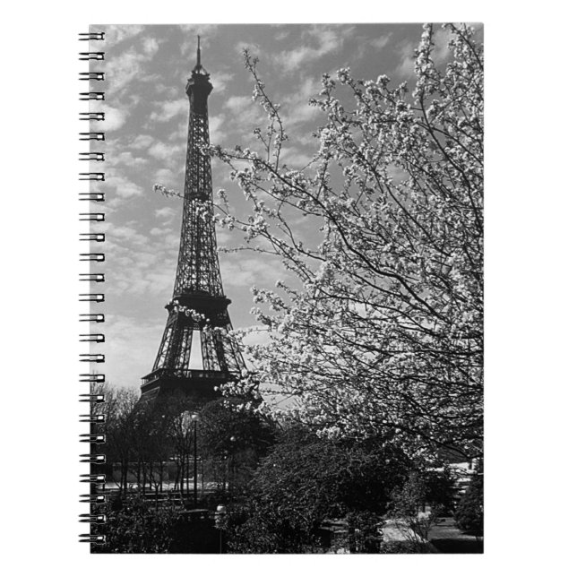 Carnet Tour vintage Paris Eiffel (Devant)