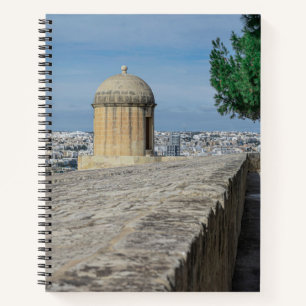 Carnet Tourelle de canon sur les murs de la vieille ville