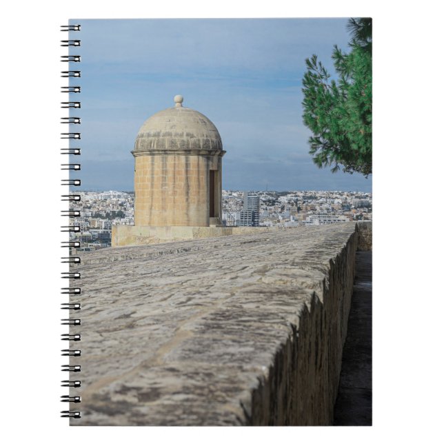 Carnet Tourelle de canon sur les murs de la vieille ville (Devant)