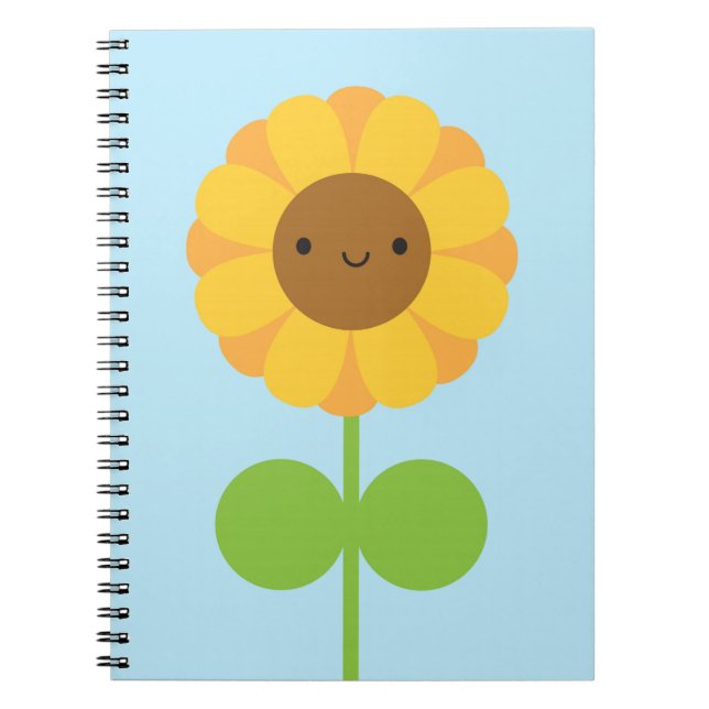 Carnet Tournesol de Kawaii (Devant)