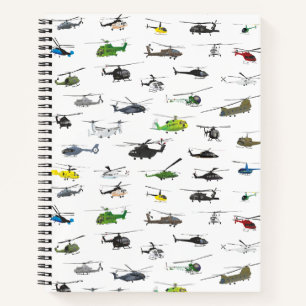 Carnet Tous les hélicoptères