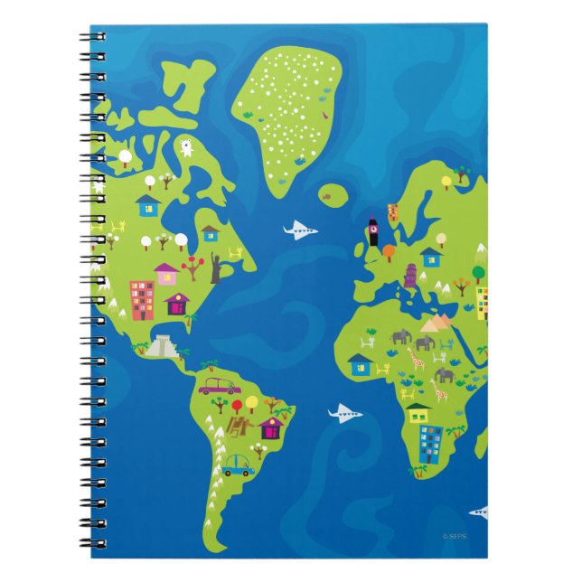 Carnet Tout autour du monde (Devant)