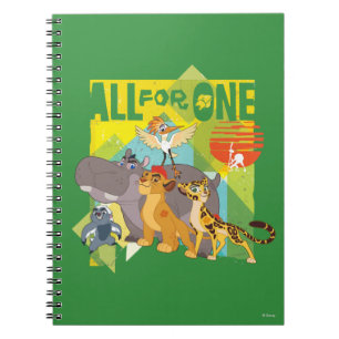 Carnet Tout pour un Lion Guard Graphic