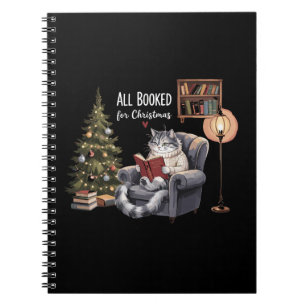 Carnet Tout réservé pour la lecture hivernale du chat lit