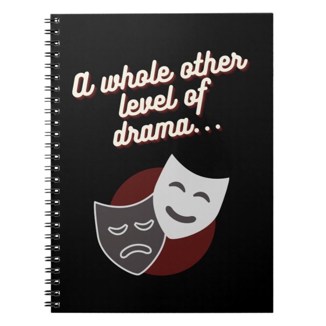 Carnet Tout Un Autre Niveau De Drame... (Devant)