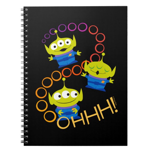 Carnet Toy Story 4 | Aliens "Ooooh" (Devant)