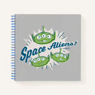 Carnet Toy Story 4 "Aliens spatiaux" Retro Graphic