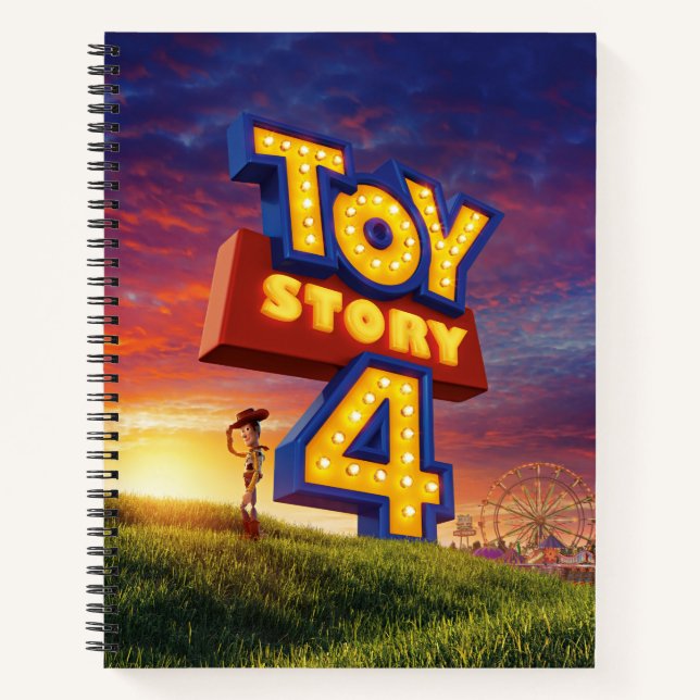 Carnet Toy Story 4 | Poster de théâtre Woody On Field (Devant)