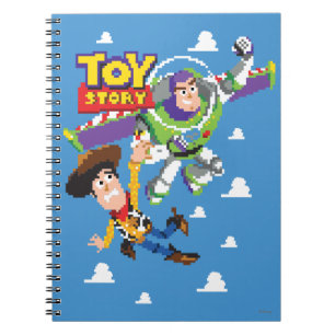 Carnet Toy Story 8Bit Woody et Buzz Lightyear