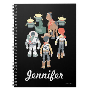 Carnet Toy Story Toy Story Friends Turn - Personnalisé