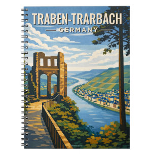 Carnet Traben-Trarbach Voyage Artistique Vintage
