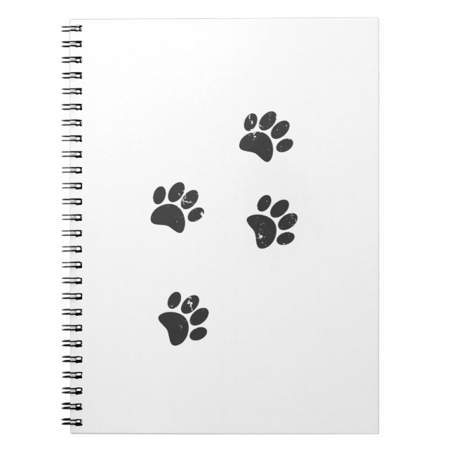 Carnet Traces de mâchoires de chien en état de détresse (Devant)