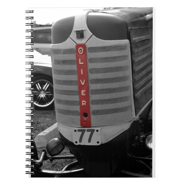 Carnet Tracteur d'Oliver (Devant)