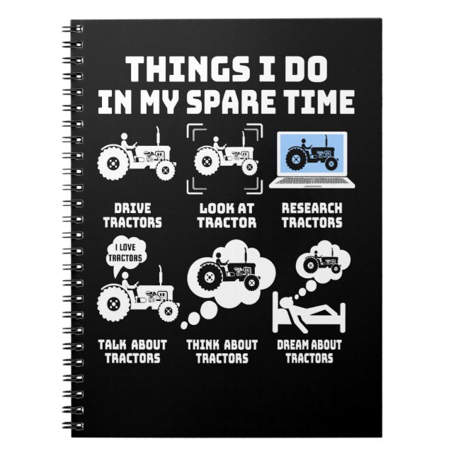 Carnet Tracteur Que Je Fais Dans Mon Temps De Secours Tra (Devant)