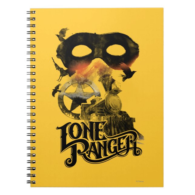 Carnet Train et masque de Ranger Lone (Devant)