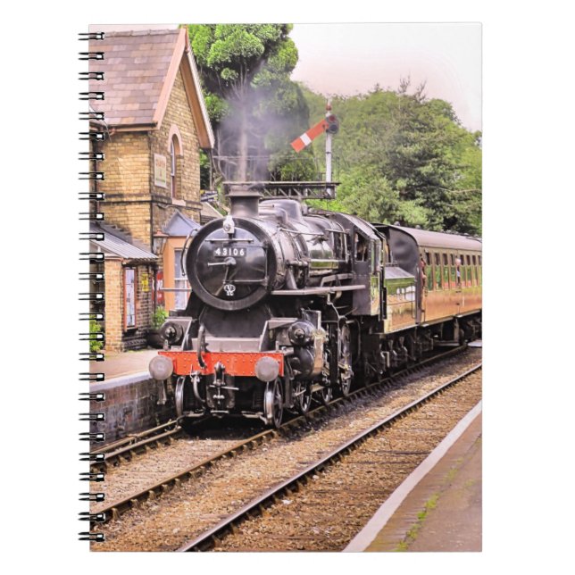 CARNET TRAINS À VAPEUR (Devant)