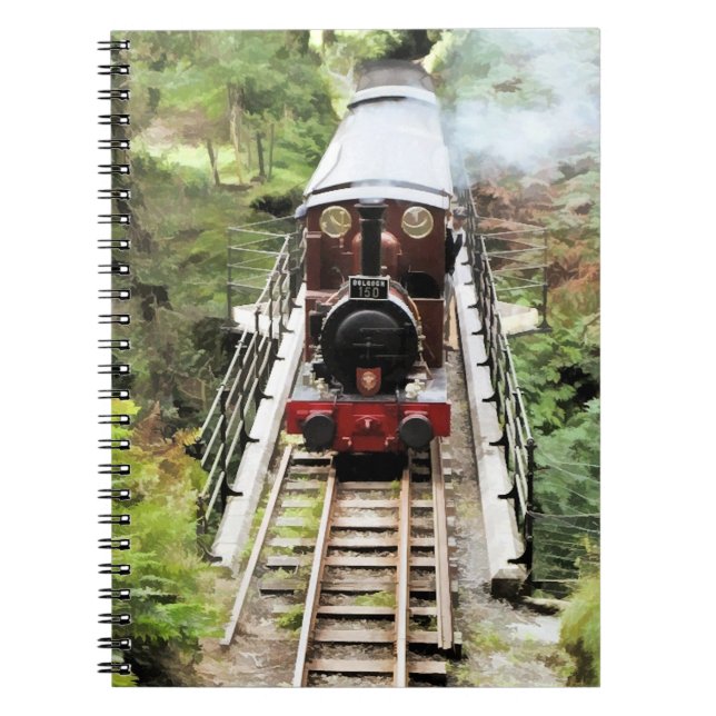 CARNET TRAINS À VAPEUR (Devant)
