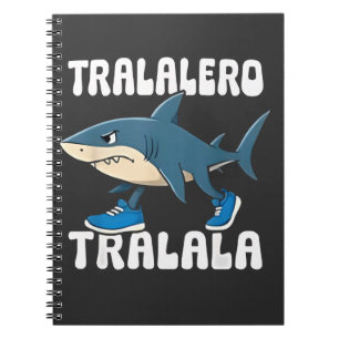 Carnet Tralalero Tralala Funny Shark Meme