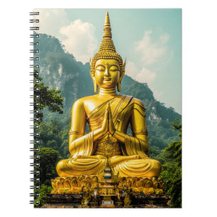Carnet Tranquillité dorée