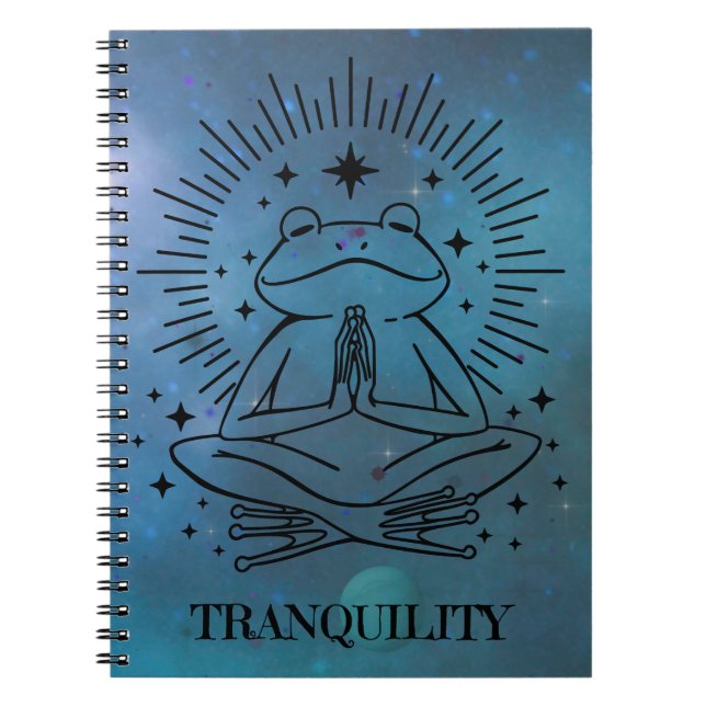 Carnet Tranquillité Yoga (Devant)
