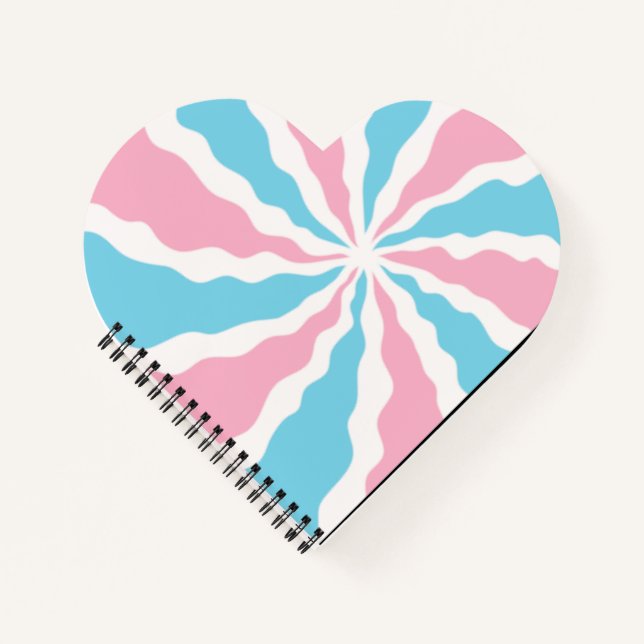 Carnet Trans swirl heart notebook (Devant)