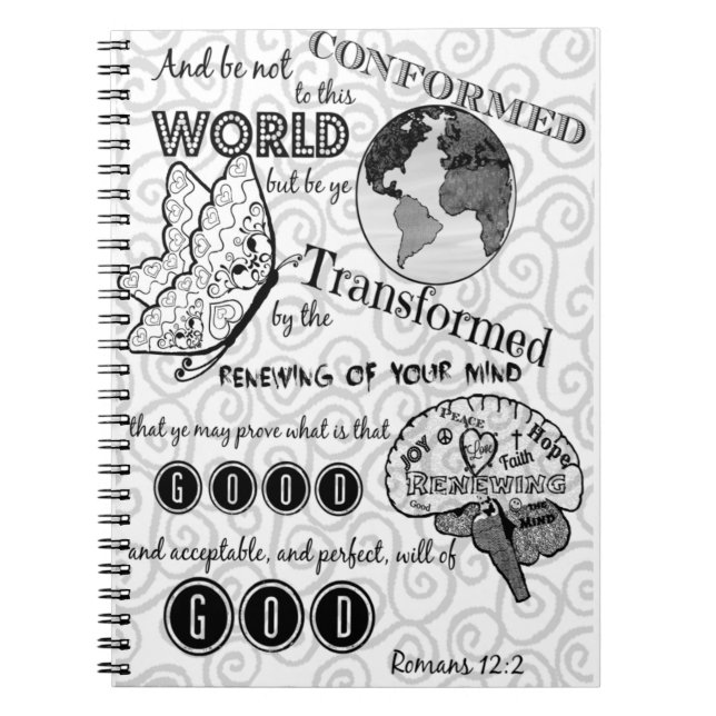 Carnet Transformez le 12:2 de Romains (Devant)