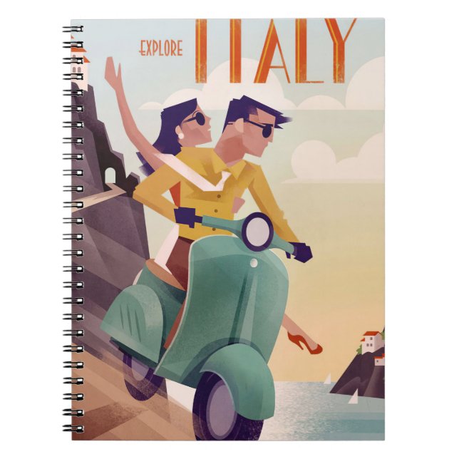 Carnet Travel Art Explorez l'Italie (Devant)