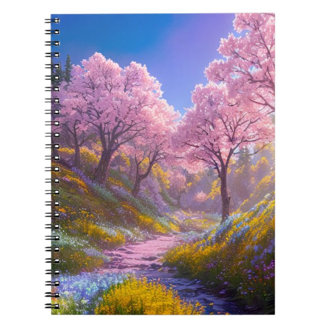 Carnet Traversée des collines des cerisiers en fleurs (Devant)