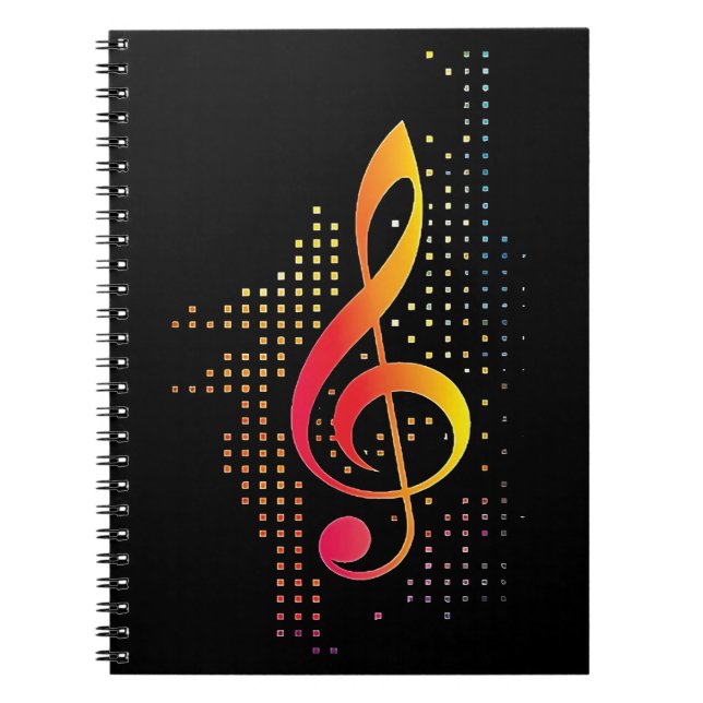 Carnet Treble Clef Music (Devant)