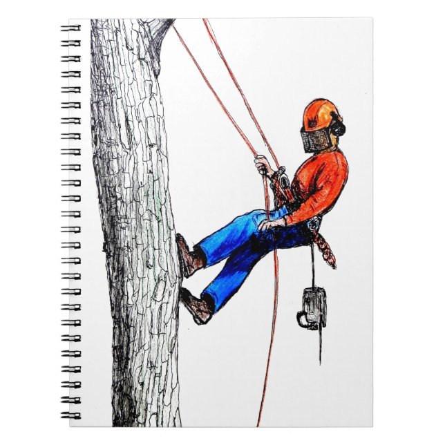 Carnet Tree Surgeon Arborist Forester (Devant)