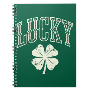 Carnet Trèfle Chanceux de la Saint-Patrick Vintage 