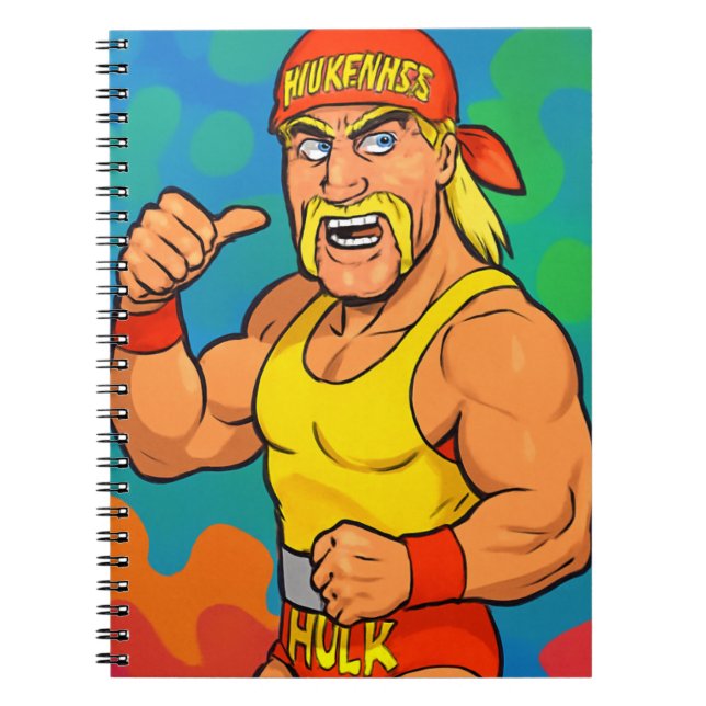 Carnet Tribute to Hulk Hogan (Devant)