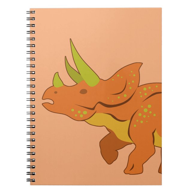 Carnet Tricératops (Devant)
