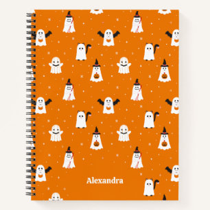 Carnet Trick d'Halloween adorable ou le traitement des fa