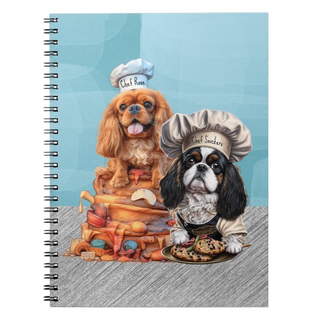 Carnet Tricolor et Ruby Cuisine Chef Cavalier (Devant)