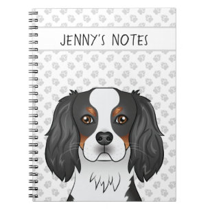 Carnet Tricolore Cavalier King Charles Spaniel Chien & Te
