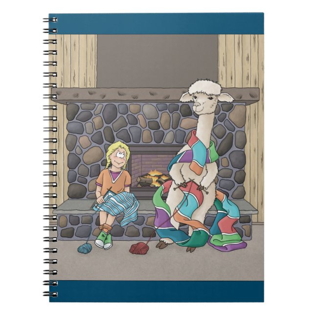 Carnet Tricot Alpaca (Devant)