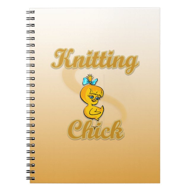 Carnet Tricot Chick (Devant)