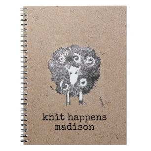 Carnet Tricot sur mesure personnalisé