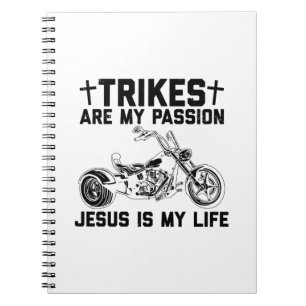 Carnet Trike Motorcycle Sayings   Idée cadeau Triker Trik