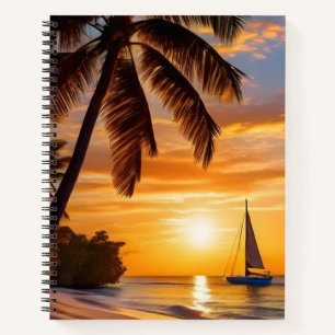 Carnet Tropical beach at Sunset