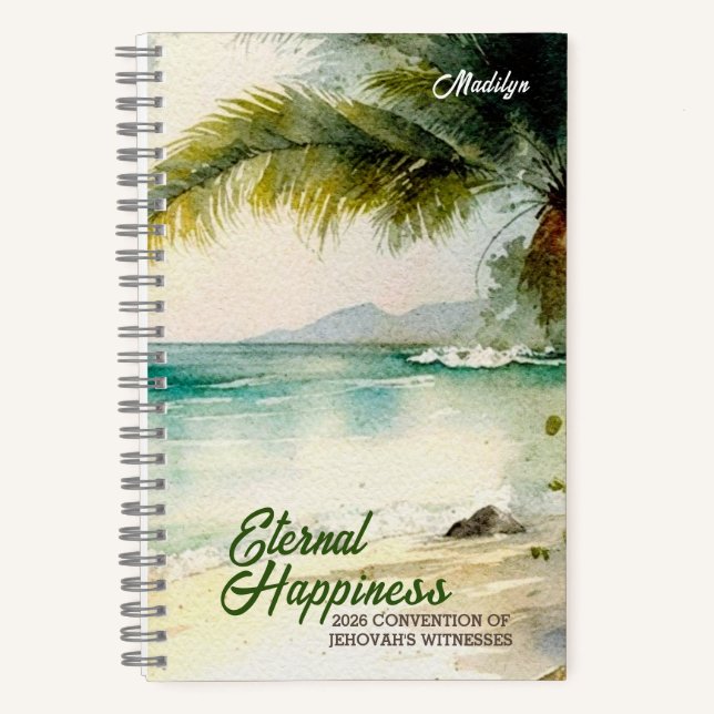 Carnet Tropical Eternal Happiness 2026 Convention (Recto)