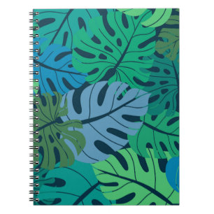 Carnet Tropical Jungle Palm Motif sans couture