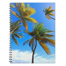 Carnet Tropical Palm - Caribbean Vibes Journal