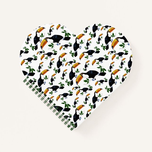 Carnet Tropical Toucans - Playful Jungle (Devant)