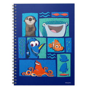Carnet Trouver Dory Groupe de caractères