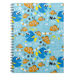 Carnet Trouver Nemo Motif Dory et Nemo